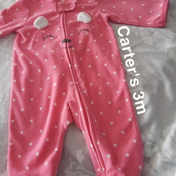 Carter's 3m warm fleece 3 pk - Picture 2 of 7